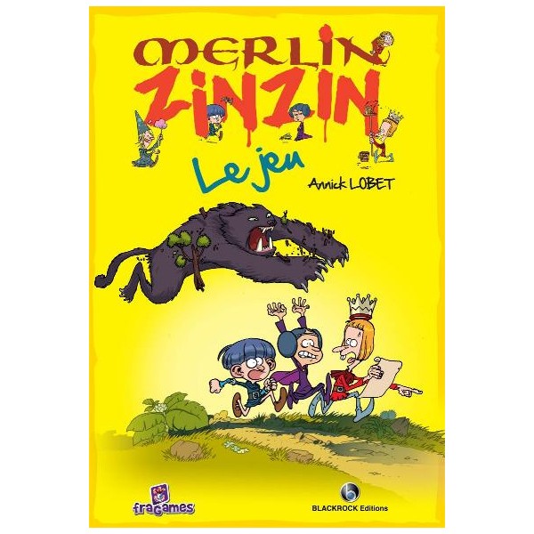 Jeu De Société Merlin Zinzin - Blackrock Editions - Par Annick Lobet - Occasion