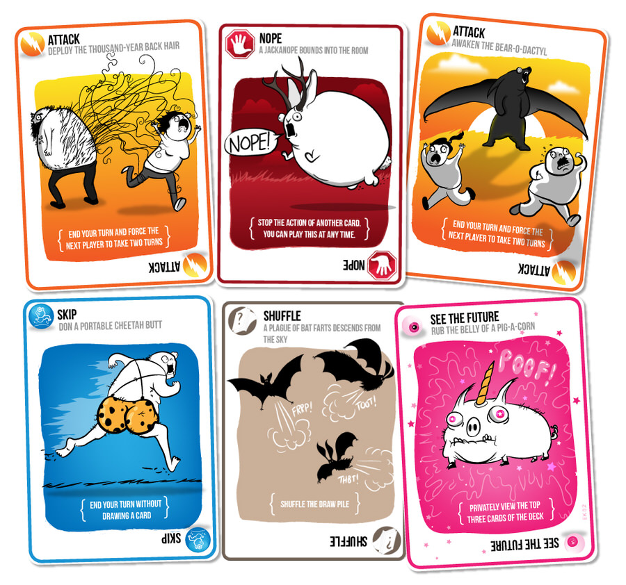 Exploding Kittens : Edition 2 joueurs - Passion du jeu