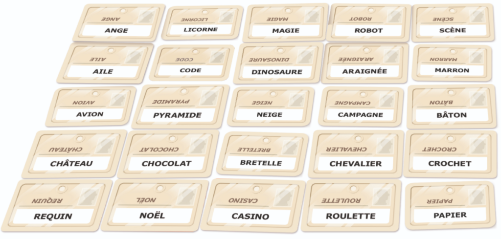 Code Names Description Codenames - Passion du jeu