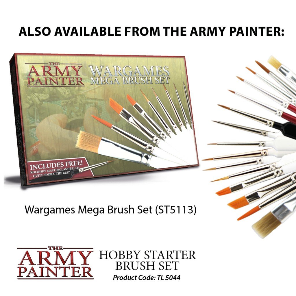 Hobby Brush : Basecoating - Pinceaux - The Army Painter - Jeux de
