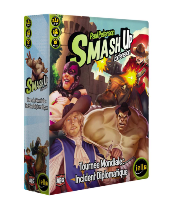 SMASH UP ext : Tournée mondiale : incident diplomatique