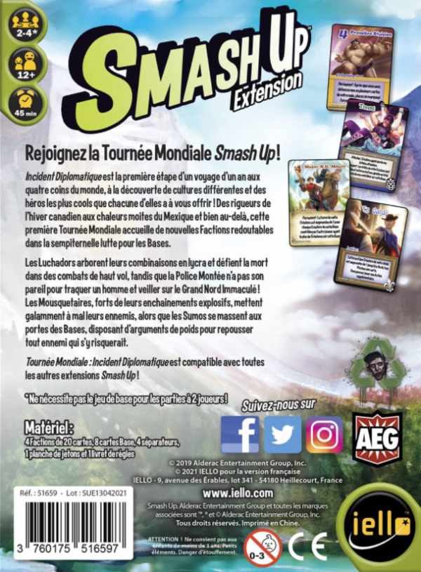 SMASH UP ext : Tournée mondiale : incident diplomatique – Image 2