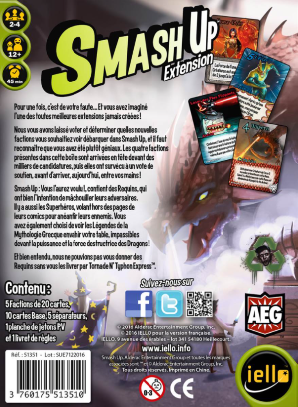 Smash Up : Vous l'aurez voulu! (extension) – Image 3