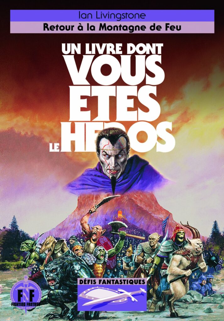 Le Sorcier De La Montagne De Feu - Livre-jeu Défis Fantastiques - Gallimard 1986