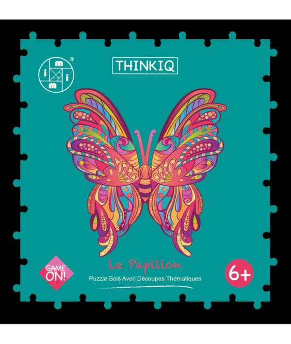 Puzzle Bois 119p : Le Papillon