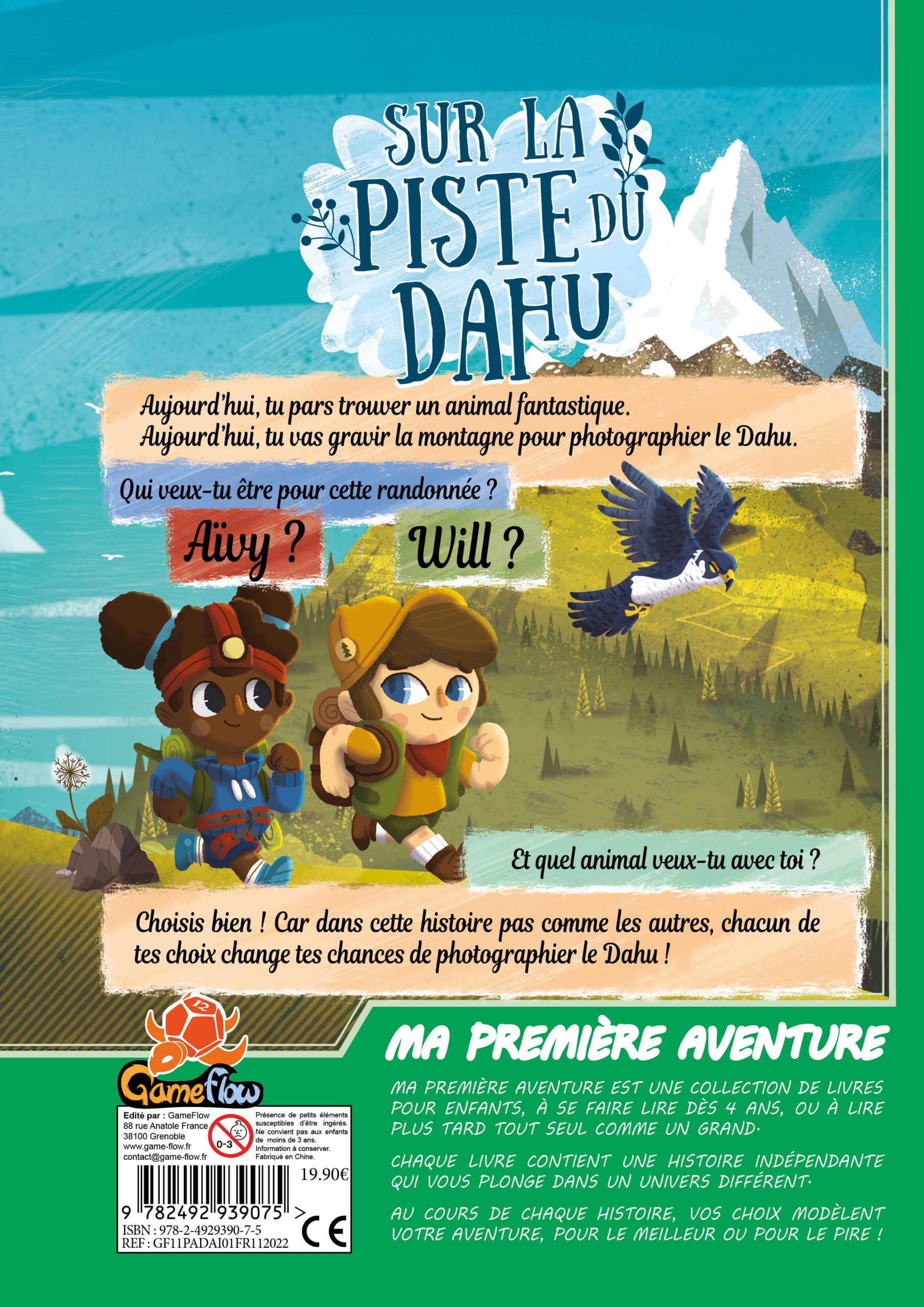 Livre Ma Première Aventure - Sur la Piste du Dahu (Version Longue) Aventure  - UltraJeux