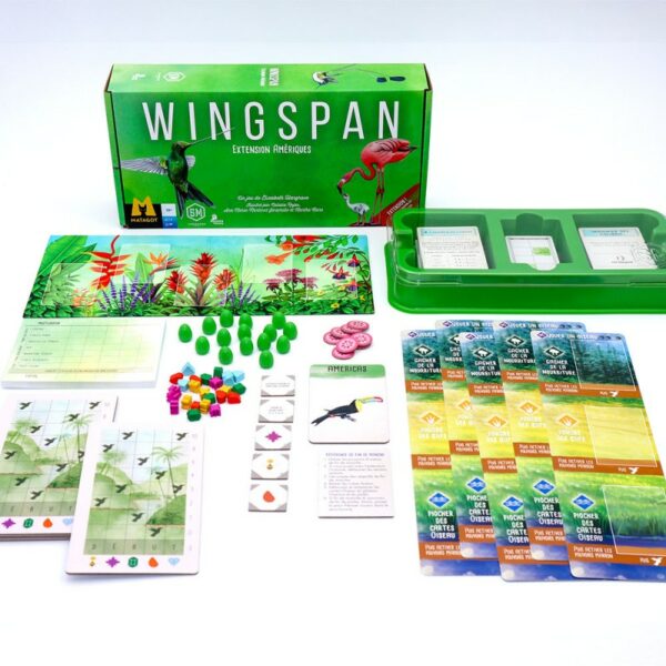 WINGSPAN - Extension Amériques - Passion du jeu