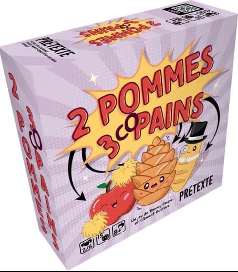 2 pommes 3 copains
