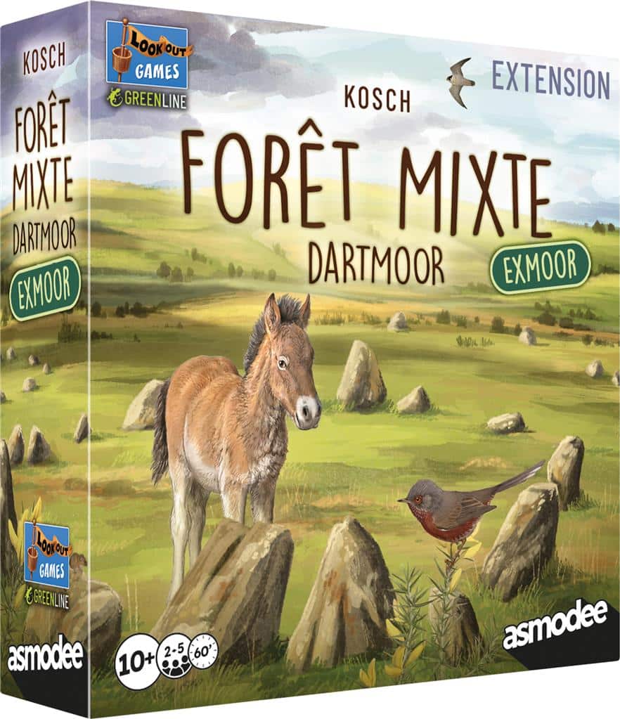 Forêt mixte Dartmoor : Exmoor