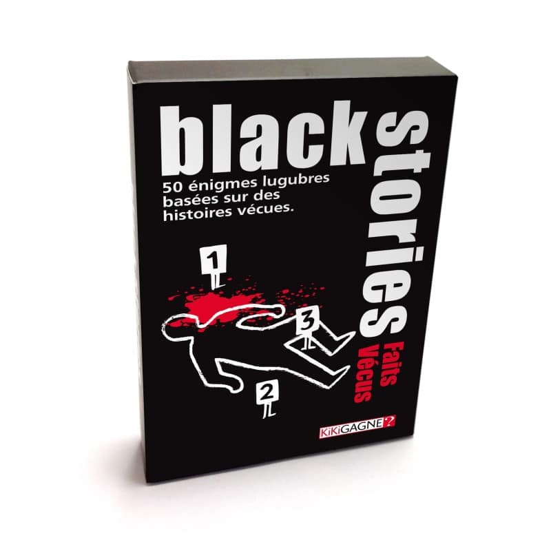 Black Stories : Faits vécus 50 énigmes Lugubres