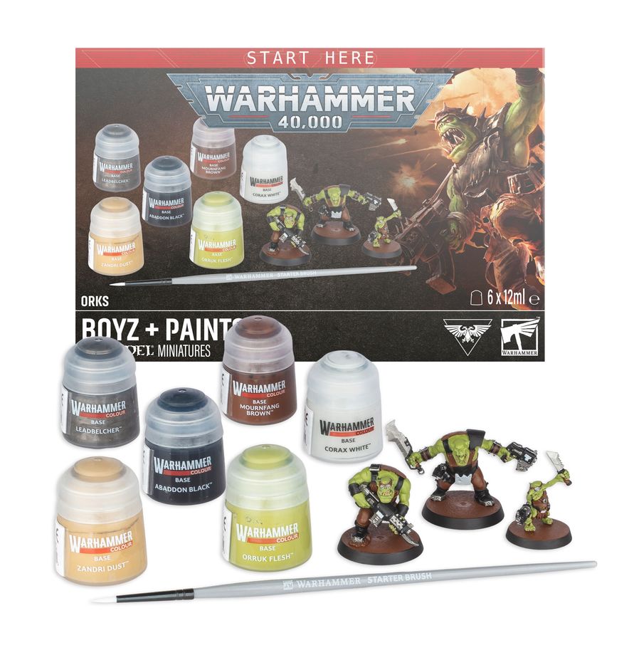 Warhammer 40 K :ork + Paint Set 2026
