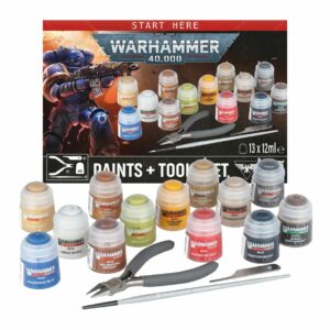 Warhammer 40k : Paint + tool set 2026