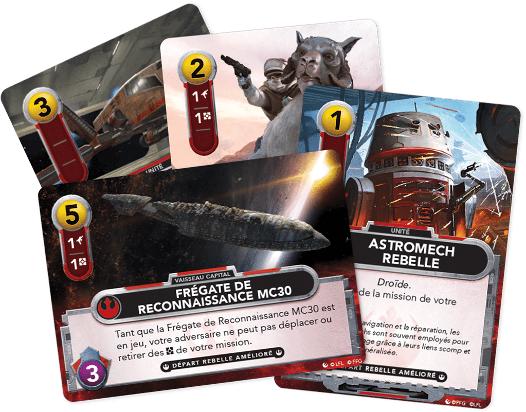 Star wars Deckbuilding :Rebelle et Empire (Renforts) – Image 3