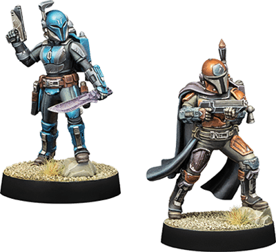 SW Legion : Customizable Mandalorian Leader & Hunter – Image 2